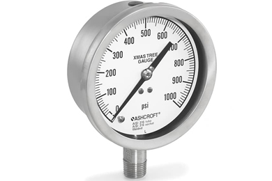 1020 Christmas Tree Pressure Gauge Ashcroft 1020 Christmas Tree Pressure Gauge