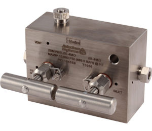 Parker Block and Bleed Needle Valve