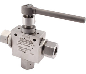 3 Way High Pressure Ball Valve