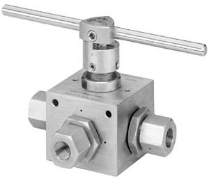4 Way High Pressure Ball Valve